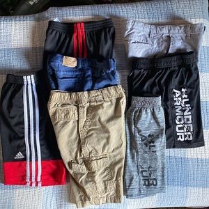 Boys size 7 lot of shorts